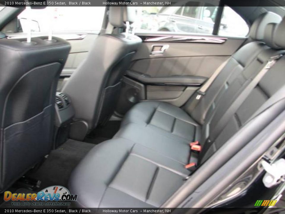 2010 Mercedes-Benz E 350 Sedan Black / Black Photo #6