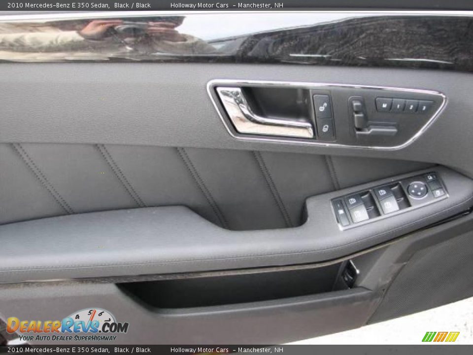 2010 Mercedes-Benz E 350 Sedan Black / Black Photo #7
