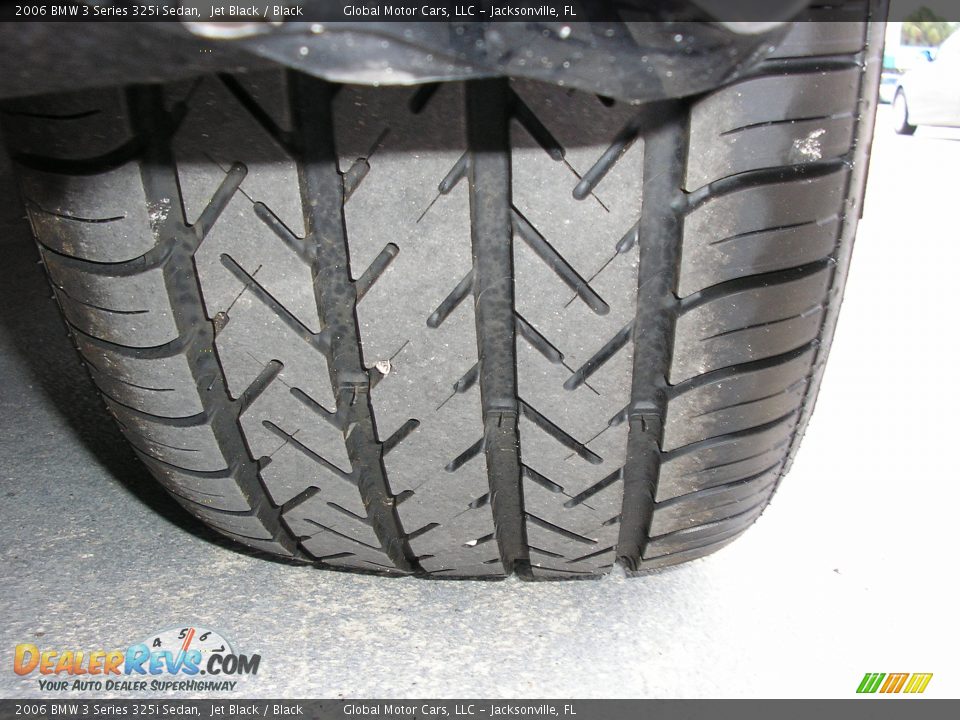2006 BMW 3 Series 325i Sedan Jet Black / Black Photo #16