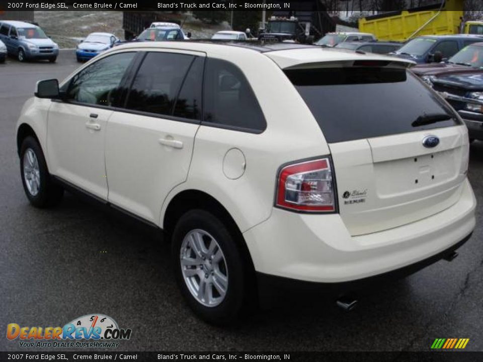 2007 Ford Edge SEL Creme Brulee / Camel Photo #3