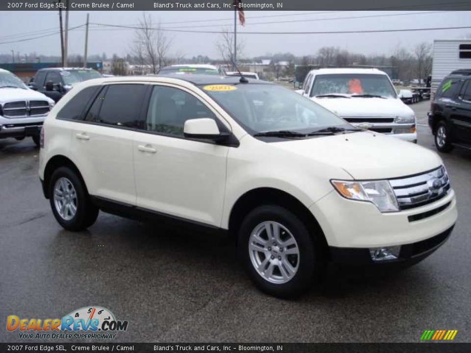2007 Ford Edge SEL Creme Brulee / Camel Photo #6