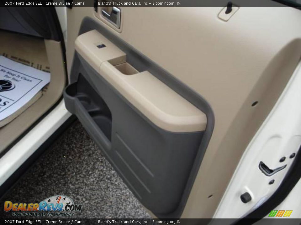 2007 Ford Edge SEL Creme Brulee / Camel Photo #35