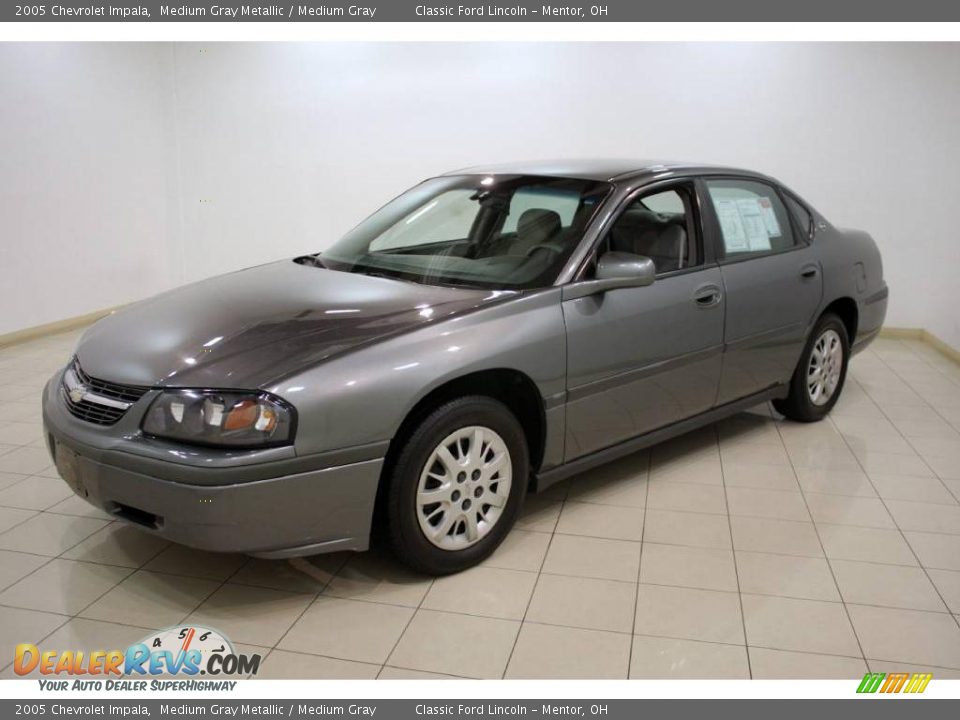 2005 Chevrolet Impala Medium Gray Metallic / Medium Gray Photo #3