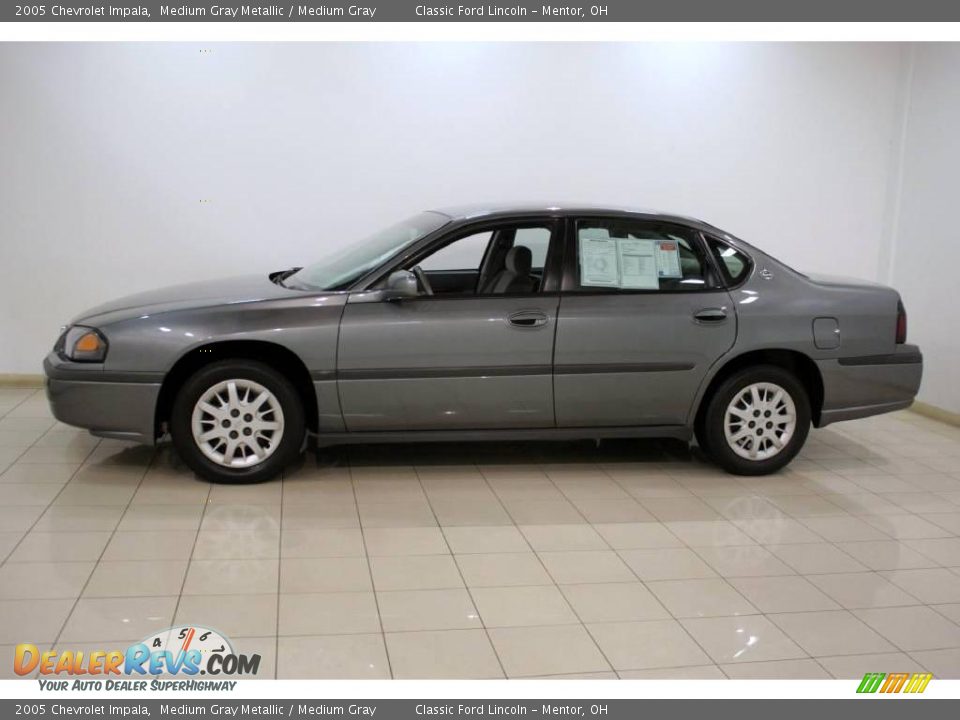 2005 Chevrolet Impala Medium Gray Metallic / Medium Gray Photo #4