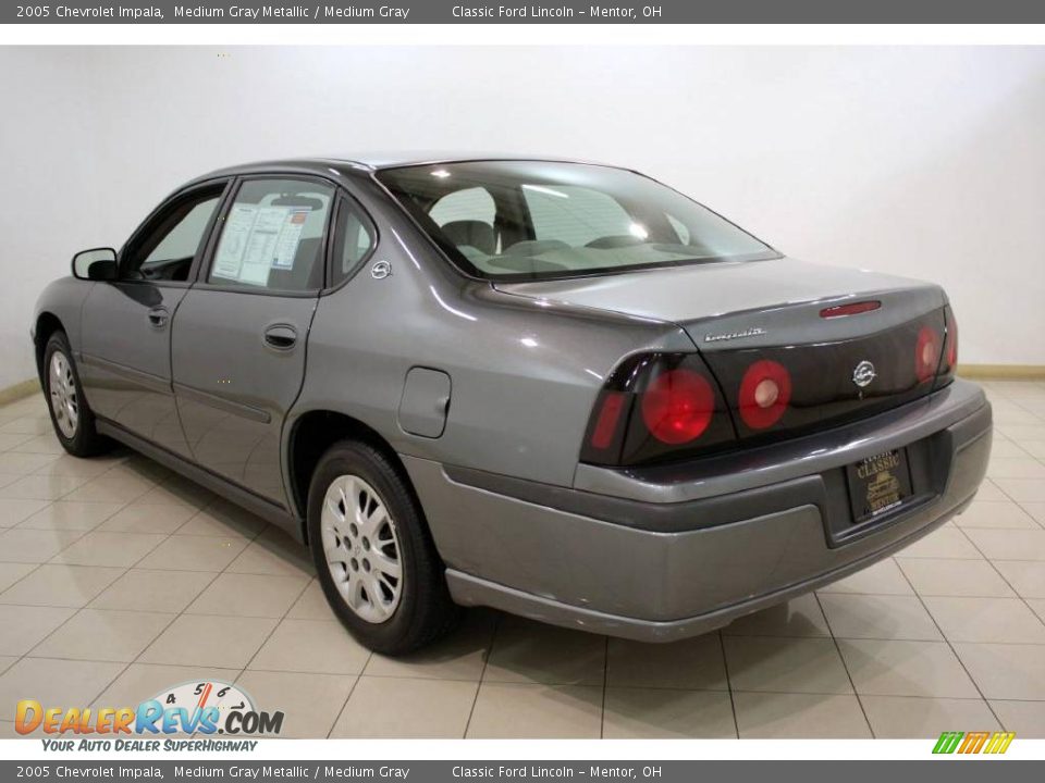 2005 Chevrolet Impala Medium Gray Metallic / Medium Gray Photo #5