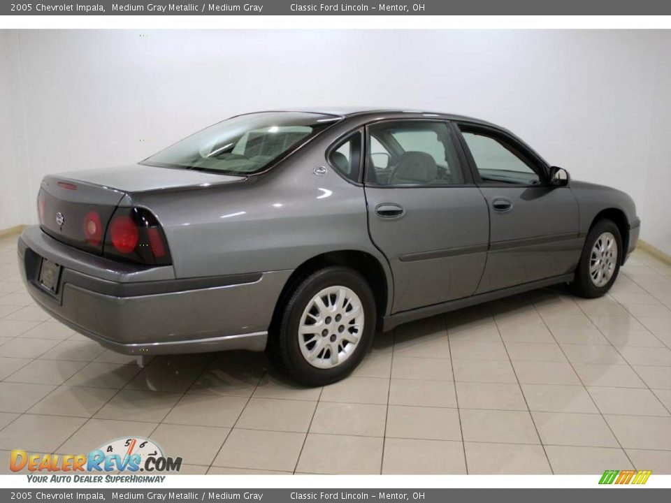 2005 Chevrolet Impala Medium Gray Metallic / Medium Gray Photo #7