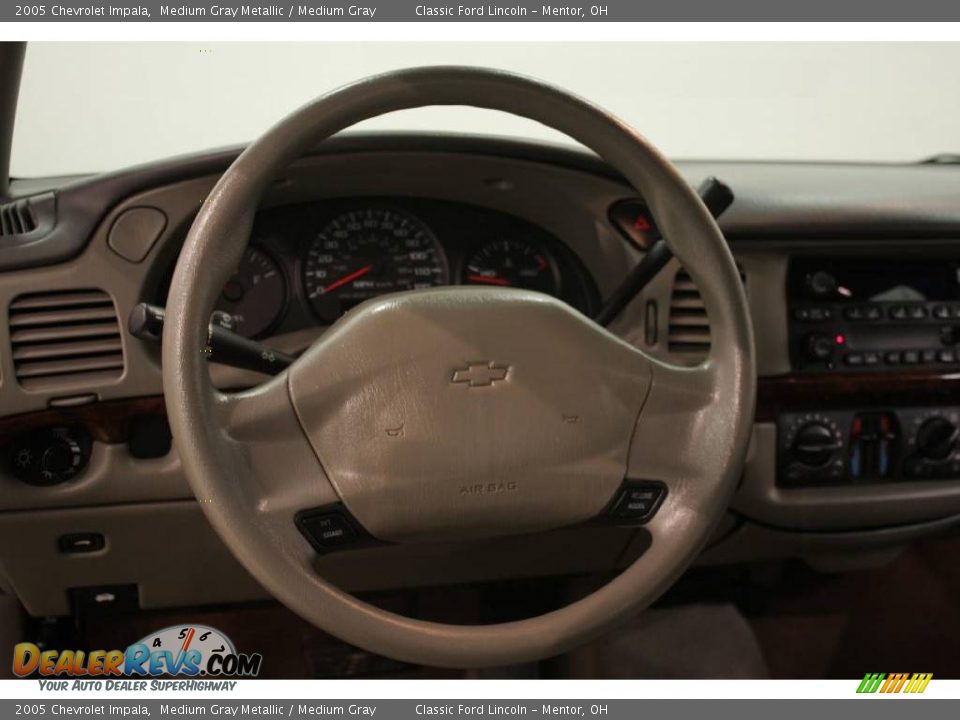 2005 Chevrolet Impala Medium Gray Metallic / Medium Gray Photo #10