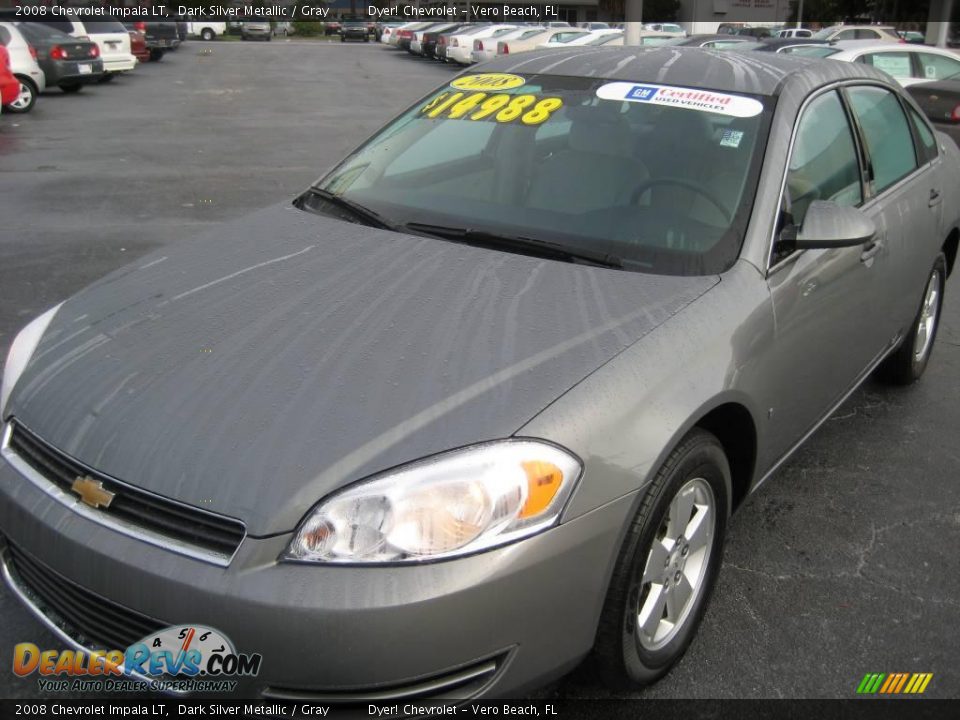 2008 Chevrolet Impala LT Dark Silver Metallic / Gray Photo #1