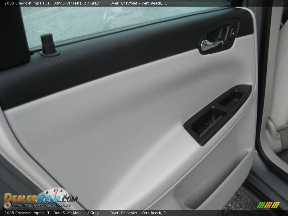 2008 Chevrolet Impala LT Dark Silver Metallic / Gray Photo #5