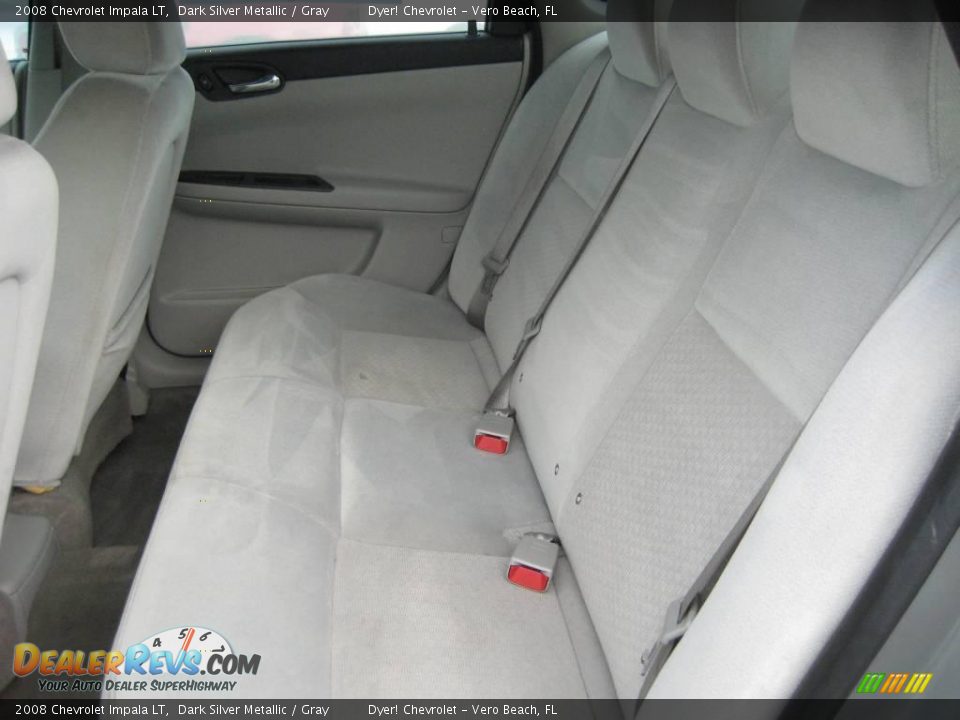 2008 Chevrolet Impala LT Dark Silver Metallic / Gray Photo #6