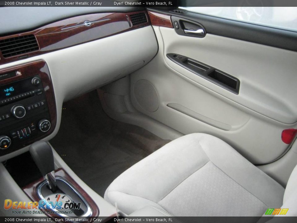 2008 Chevrolet Impala LT Dark Silver Metallic / Gray Photo #8