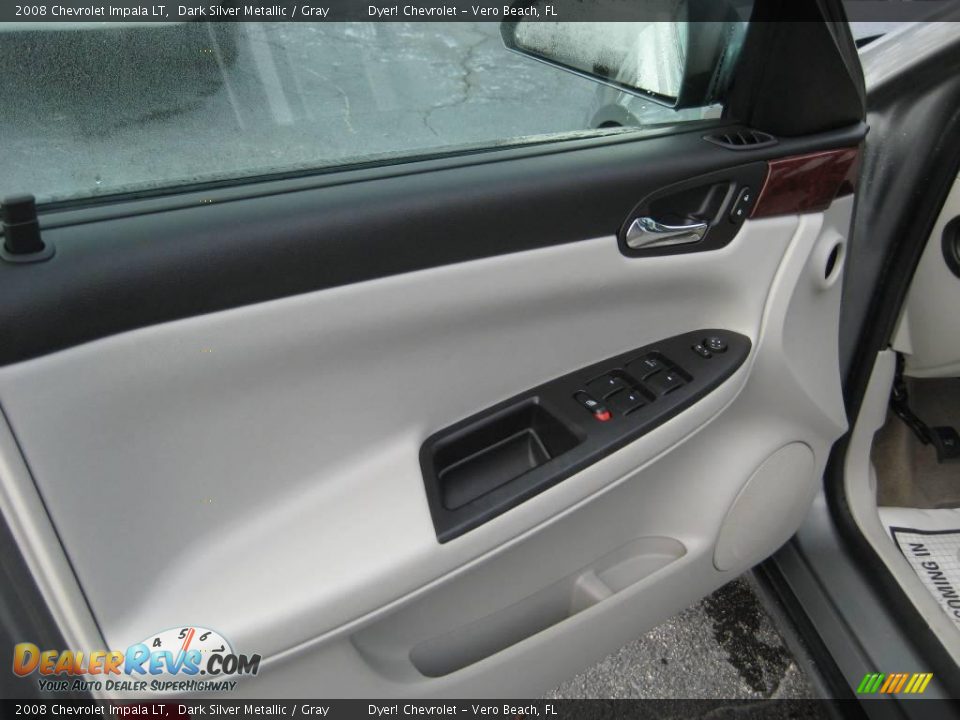 2008 Chevrolet Impala LT Dark Silver Metallic / Gray Photo #9