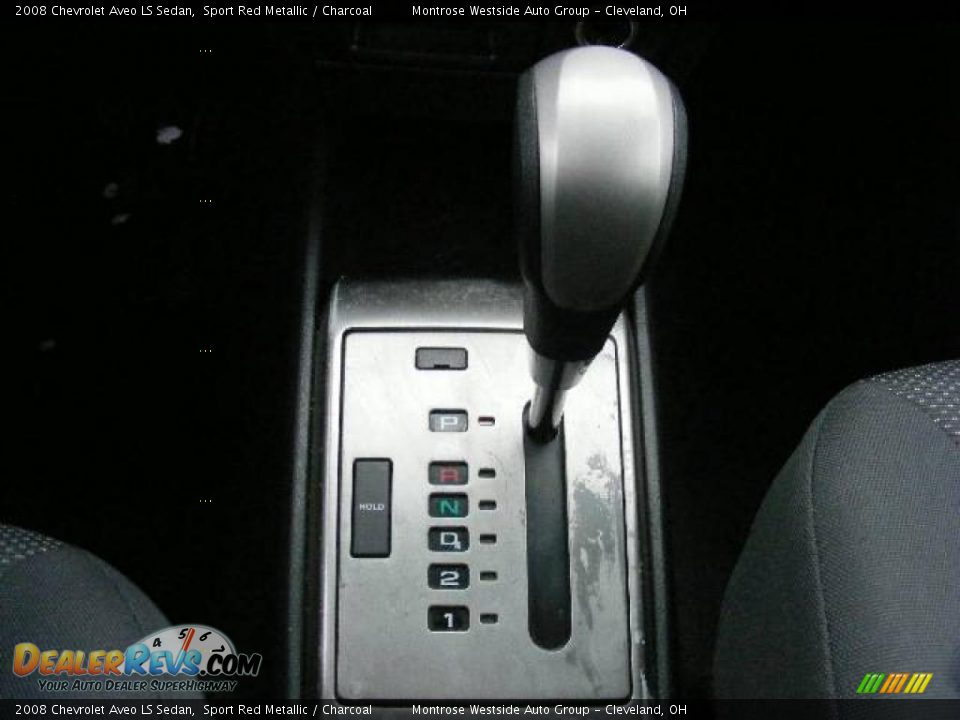 2008 Chevrolet Aveo LS Sedan Sport Red Metallic / Charcoal Photo #22