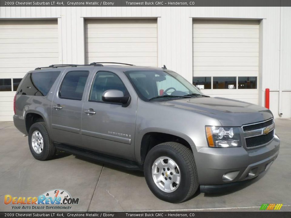 2009 Chevrolet Suburban LT 4x4 Greystone Metallic / Ebony Photo #1