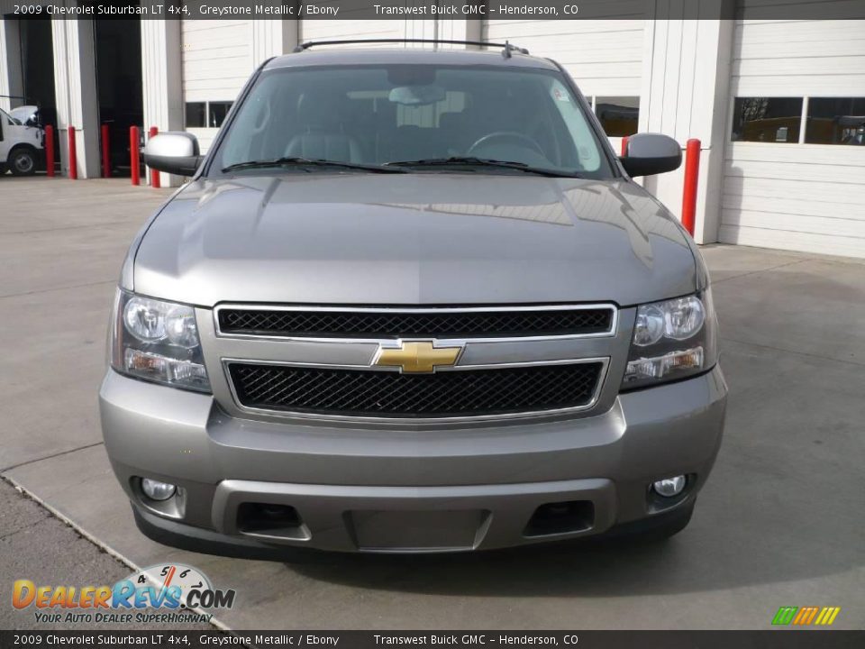 2009 Chevrolet Suburban LT 4x4 Greystone Metallic / Ebony Photo #2