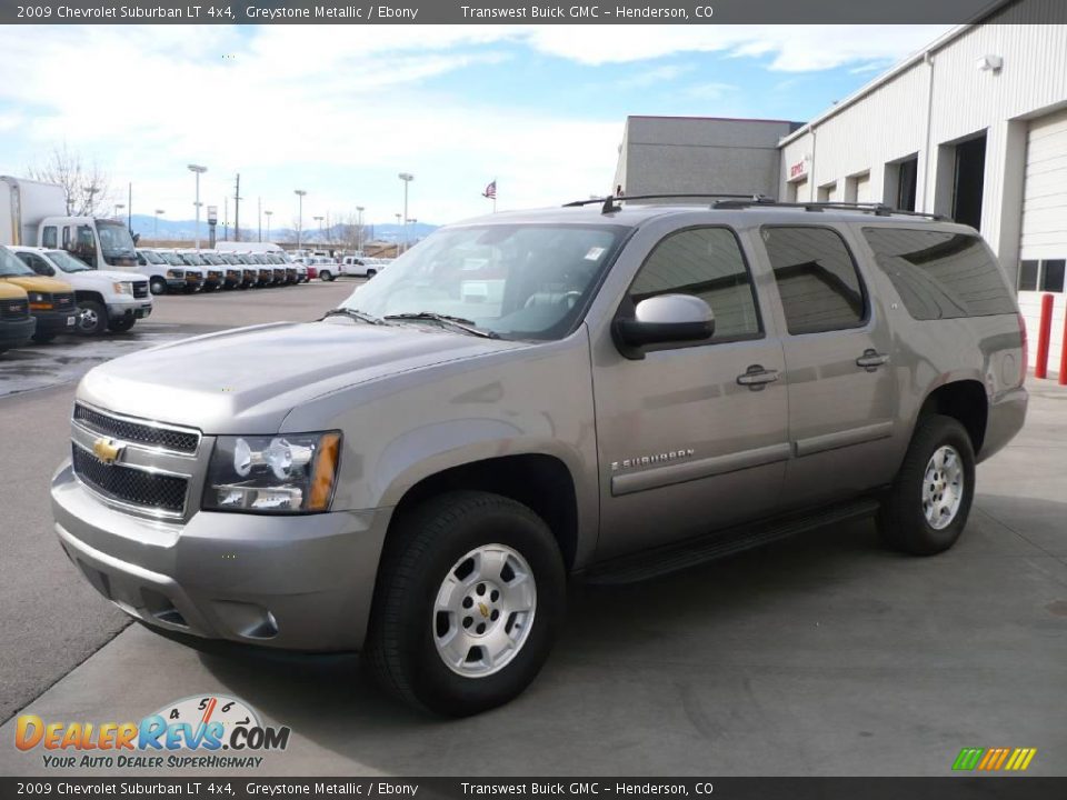 2009 Chevrolet Suburban LT 4x4 Greystone Metallic / Ebony Photo #3