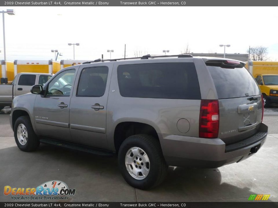 2009 Chevrolet Suburban LT 4x4 Greystone Metallic / Ebony Photo #4