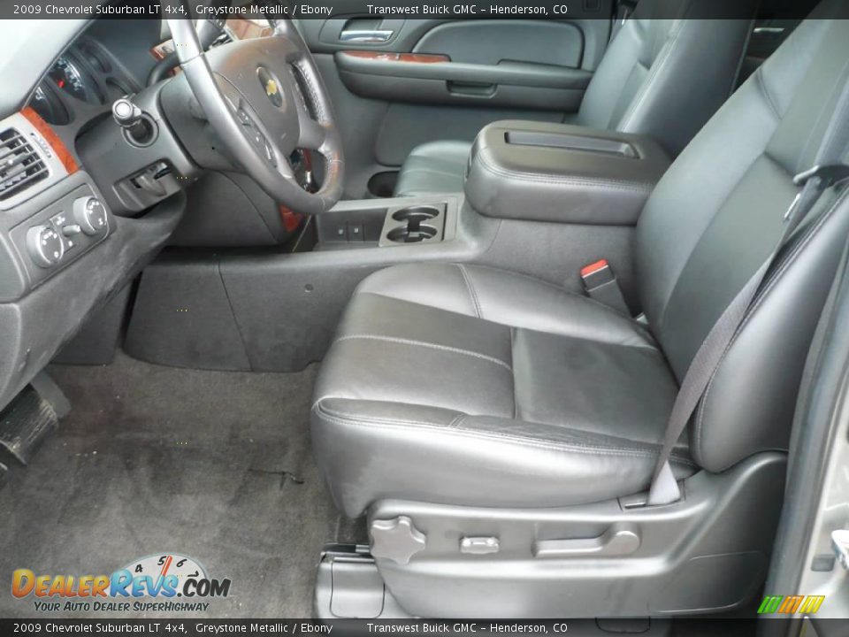 2009 Chevrolet Suburban LT 4x4 Greystone Metallic / Ebony Photo #9