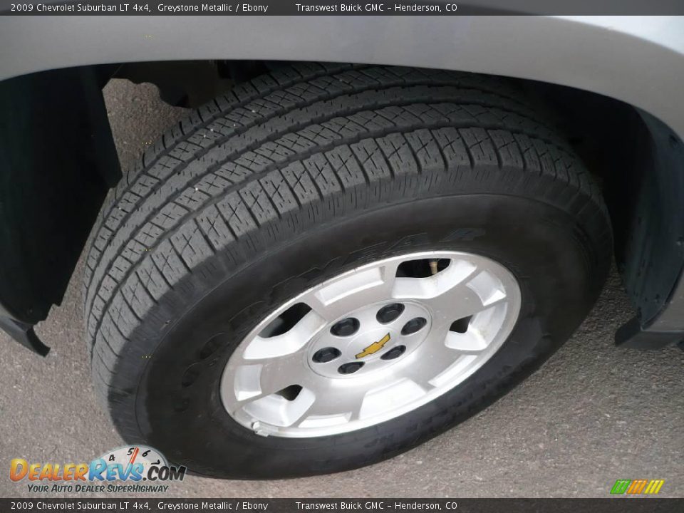 2009 Chevrolet Suburban LT 4x4 Greystone Metallic / Ebony Photo #22