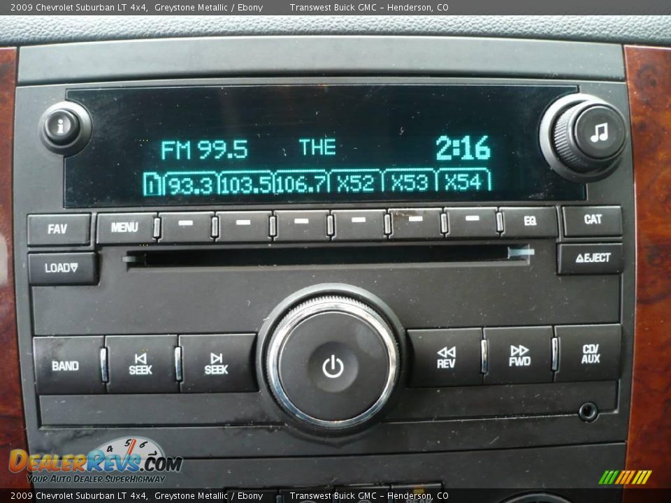 2009 Chevrolet Suburban LT 4x4 Greystone Metallic / Ebony Photo #29
