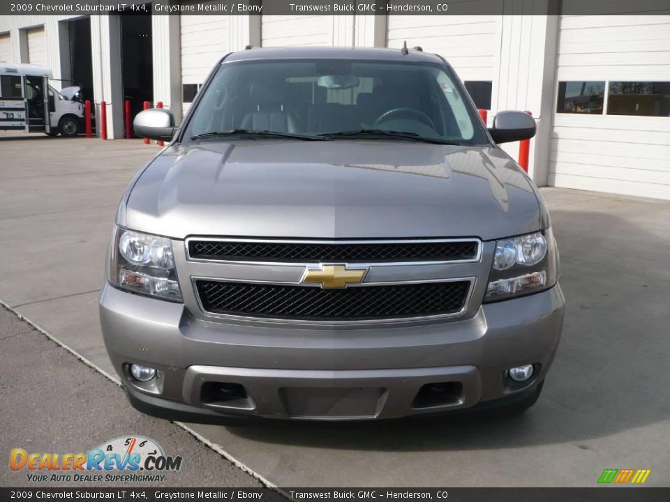 2009 Chevrolet Suburban LT 4x4 Greystone Metallic / Ebony Photo #2