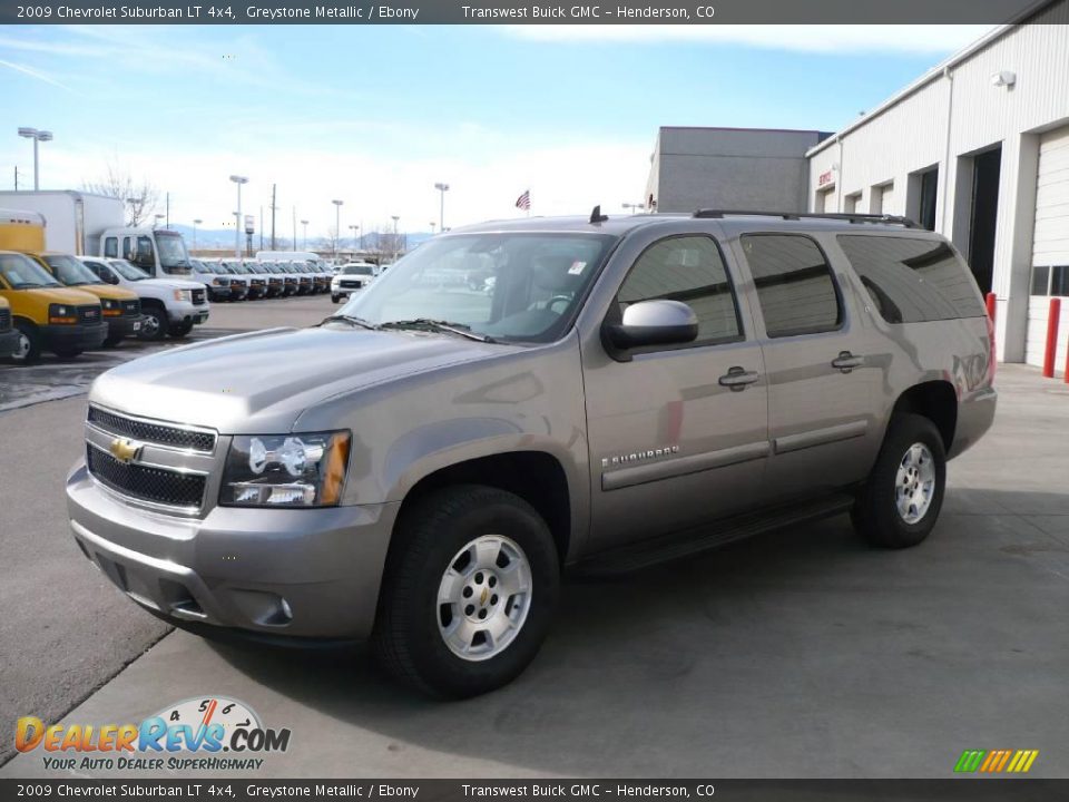 2009 Chevrolet Suburban LT 4x4 Greystone Metallic / Ebony Photo #3