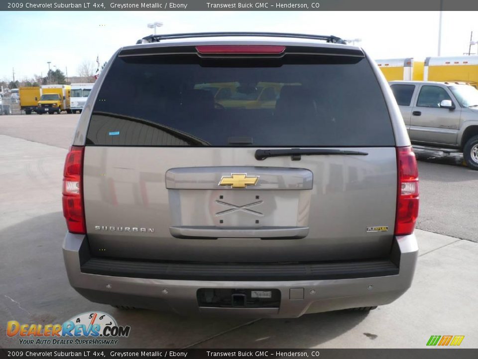 2009 Chevrolet Suburban LT 4x4 Greystone Metallic / Ebony Photo #5