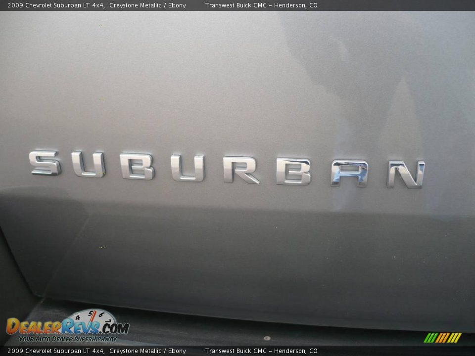 2009 Chevrolet Suburban LT 4x4 Greystone Metallic / Ebony Photo #12