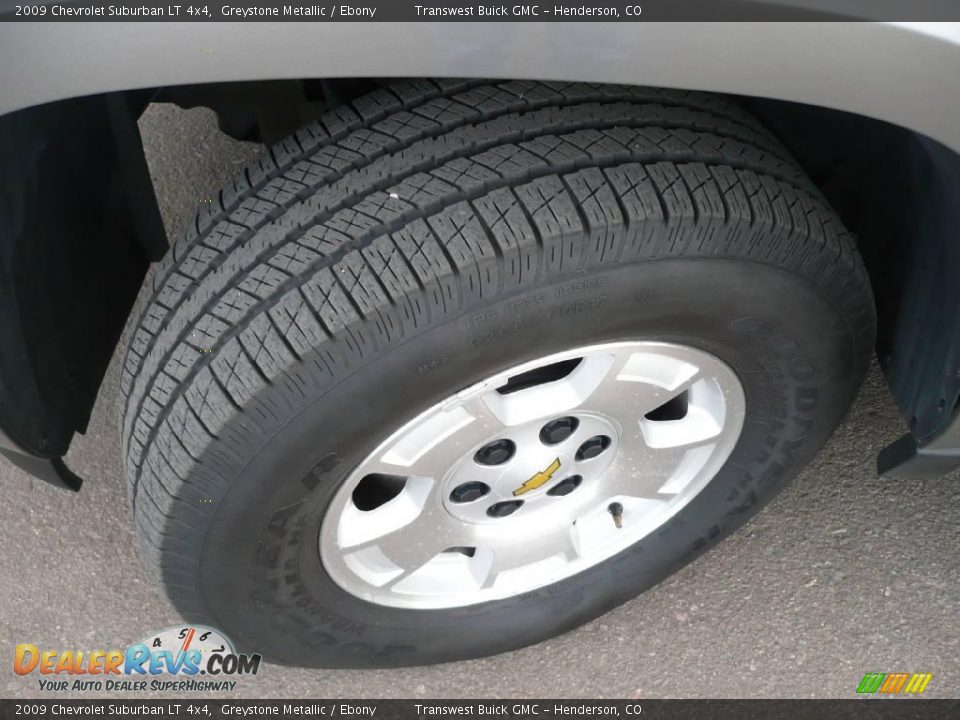 2009 Chevrolet Suburban LT 4x4 Greystone Metallic / Ebony Photo #22