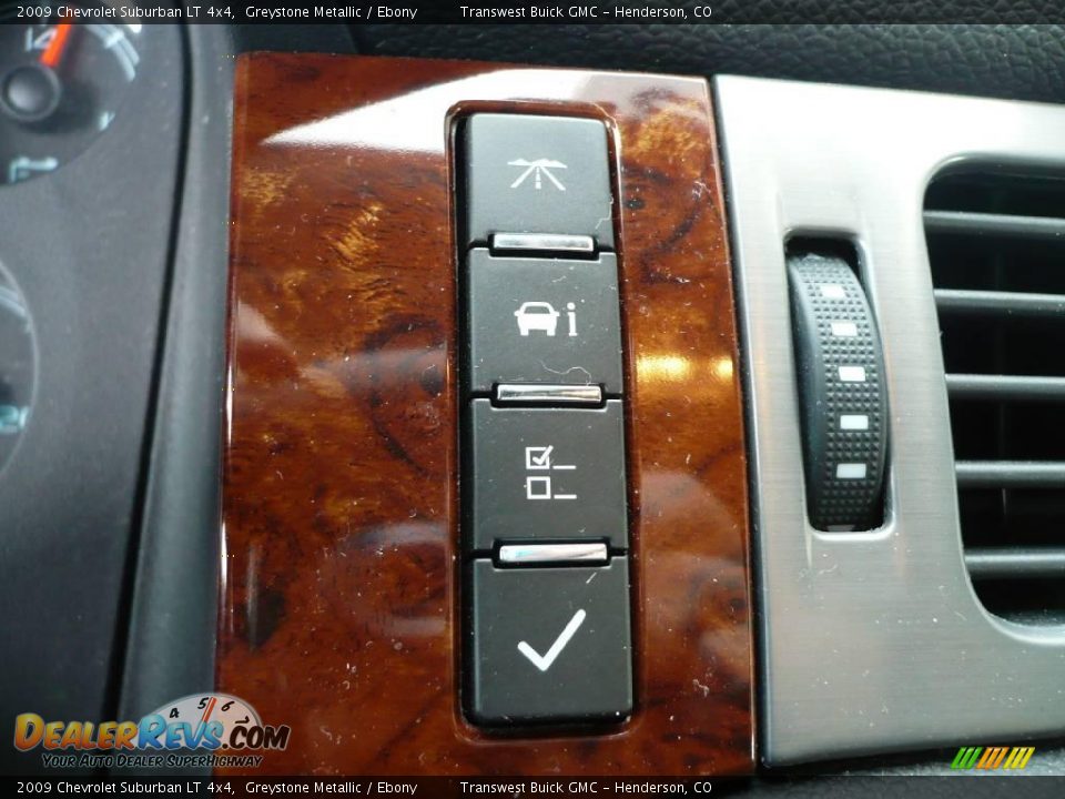 2009 Chevrolet Suburban LT 4x4 Greystone Metallic / Ebony Photo #28