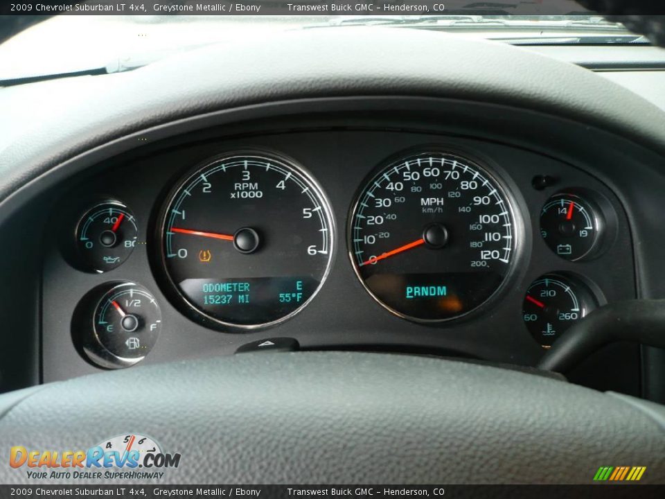 2009 Chevrolet Suburban LT 4x4 Greystone Metallic / Ebony Photo #33