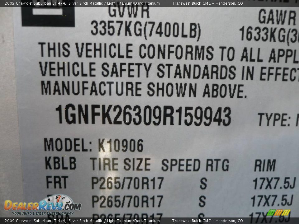 2009 Chevrolet Suburban LT 4x4 Silver Birch Metallic / Light Titanium/Dark Titanium Photo #35