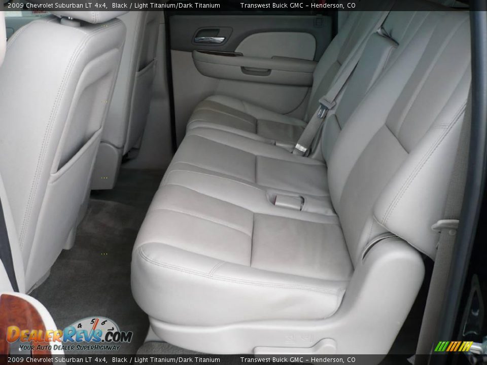 2009 Chevrolet Suburban LT 4x4 Black / Light Titanium/Dark Titanium Photo #10