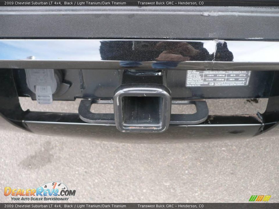 2009 Chevrolet Suburban LT 4x4 Black / Light Titanium/Dark Titanium Photo #13