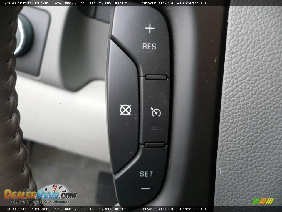 2009 Chevrolet Suburban LT 4x4 Black / Light Titanium/Dark Titanium Photo #25