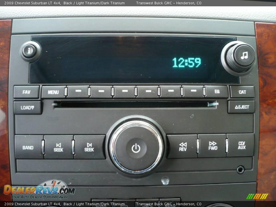 2009 Chevrolet Suburban LT 4x4 Black / Light Titanium/Dark Titanium Photo #29