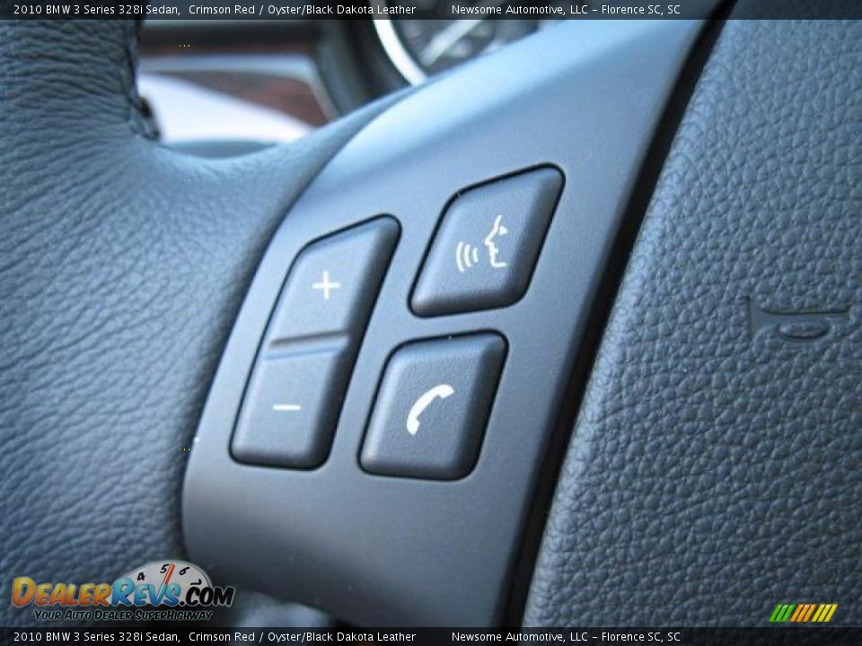 2010 BMW 3 Series 328i Sedan Crimson Red / Oyster/Black Dakota Leather Photo #8