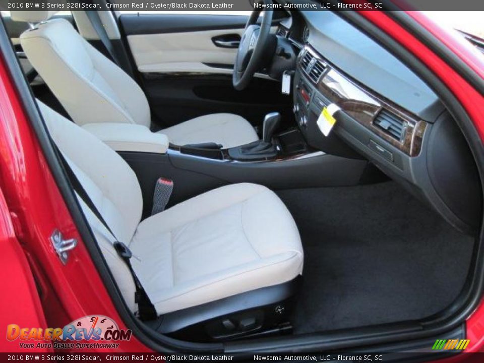 2010 BMW 3 Series 328i Sedan Crimson Red / Oyster/Black Dakota Leather Photo #11