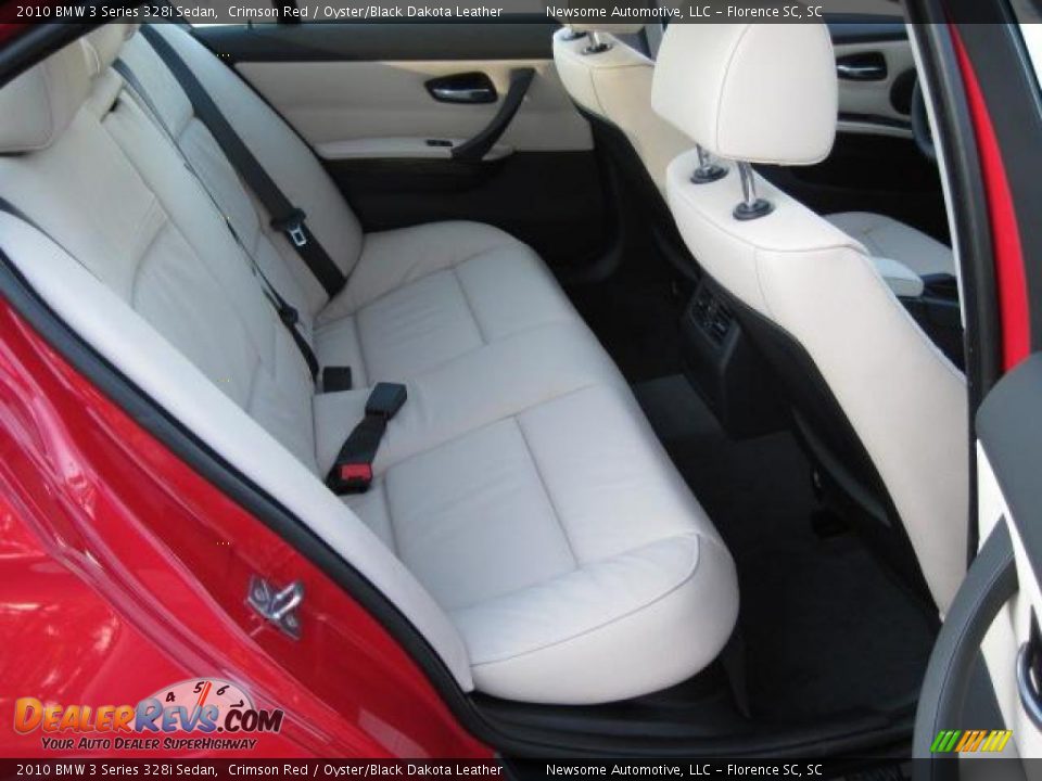 2010 BMW 3 Series 328i Sedan Crimson Red / Oyster/Black Dakota Leather Photo #12