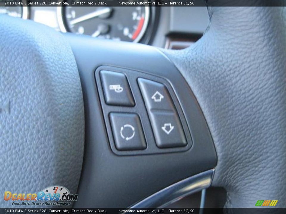 2010 BMW 3 Series 328i Convertible Crimson Red / Black Photo #7