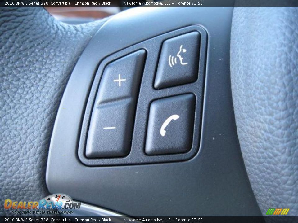 2010 BMW 3 Series 328i Convertible Crimson Red / Black Photo #8