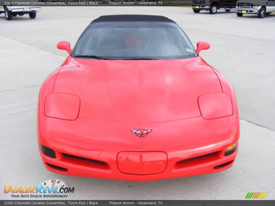 2000 Chevrolet Corvette Convertible Torch Red / Black Photo #8