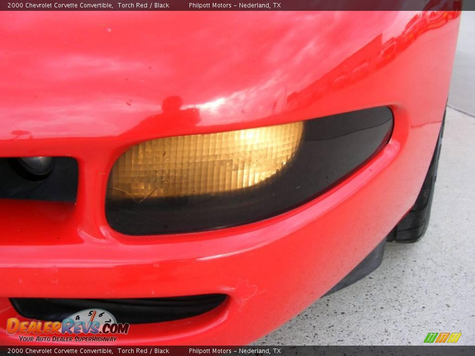 2000 Chevrolet Corvette Convertible Torch Red / Black Photo #10