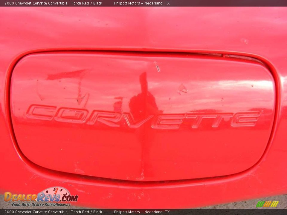 2000 Chevrolet Corvette Convertible Torch Red / Black Photo #12