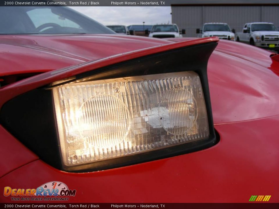 2000 Chevrolet Corvette Convertible Torch Red / Black Photo #17