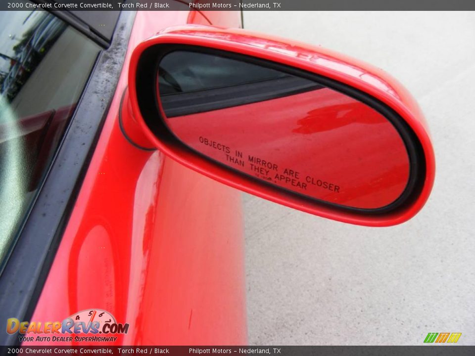 2000 Chevrolet Corvette Convertible Torch Red / Black Photo #20