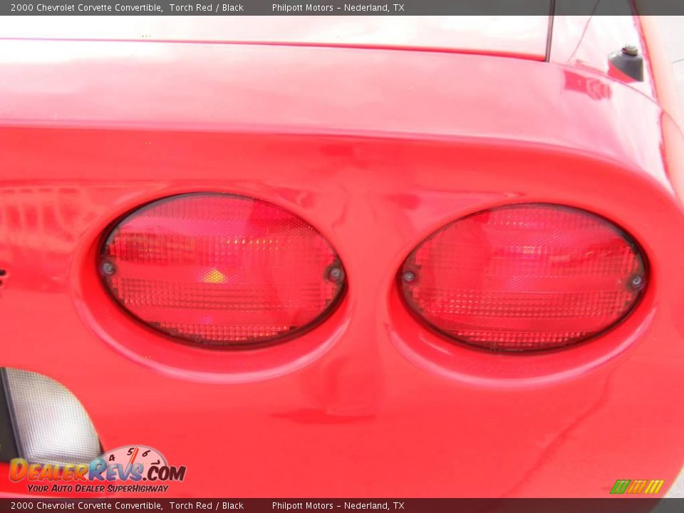 2000 Chevrolet Corvette Convertible Torch Red / Black Photo #22