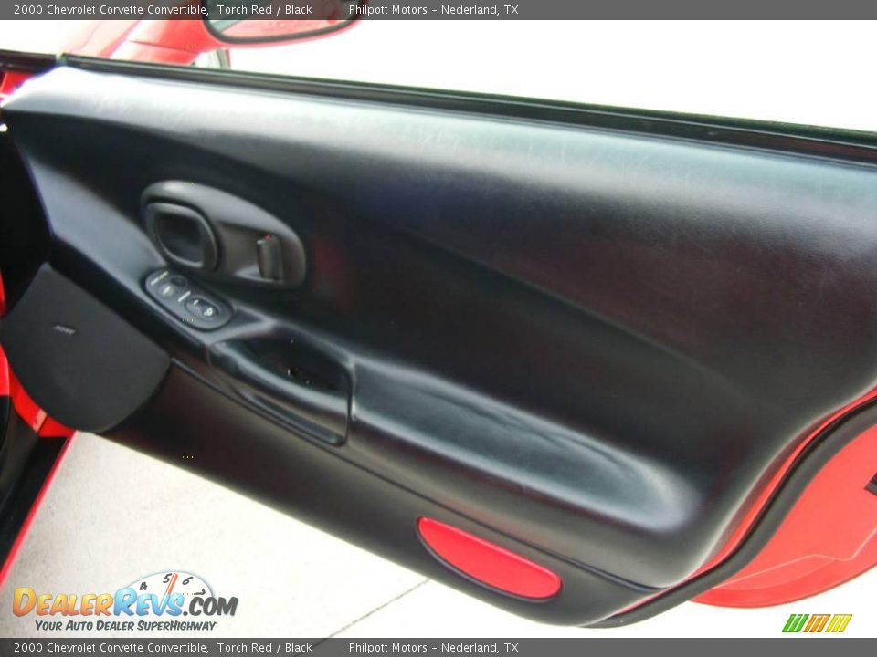 2000 Chevrolet Corvette Convertible Torch Red / Black Photo #27