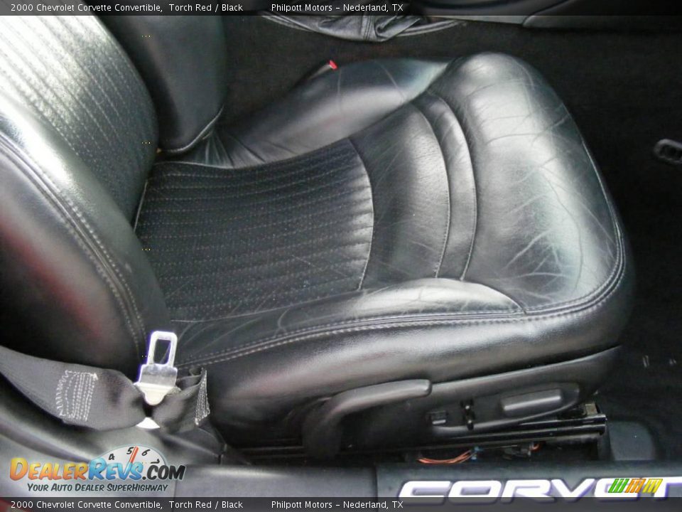 2000 Chevrolet Corvette Convertible Torch Red / Black Photo #30