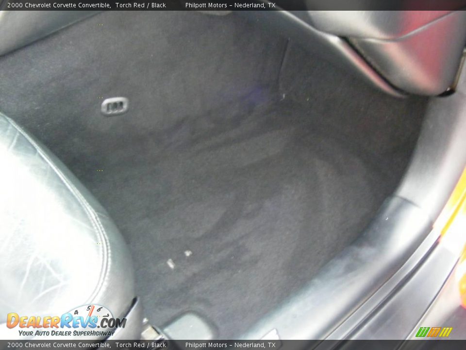 2000 Chevrolet Corvette Convertible Torch Red / Black Photo #31